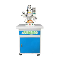 Full-automatic counter type pneumatic bronzing machine leather embossed mark carton LOGO plastic hot stamping